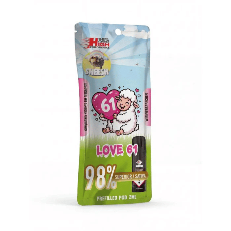 Cartouche Love 61 High performance 2ml - Sheesh