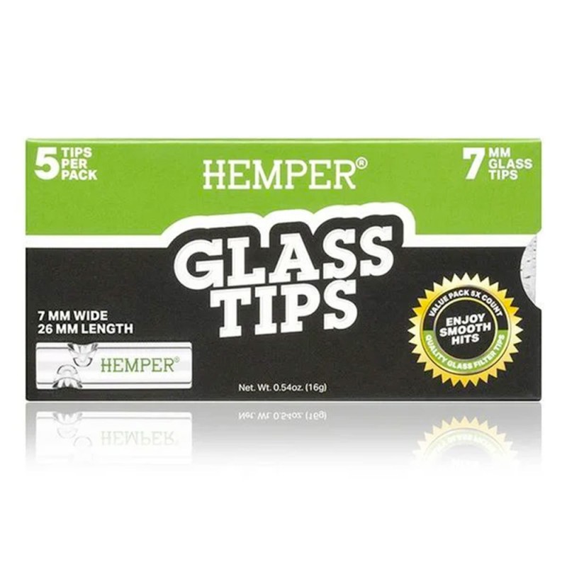 Glass tips x5 - Hemper