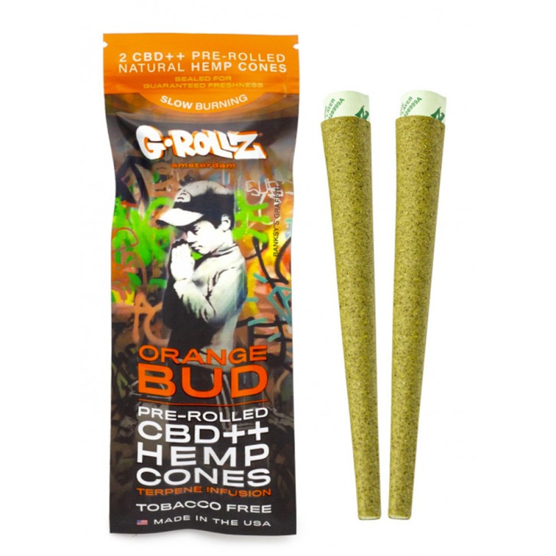 Blunt Orange Bud Banksy x2 G-Rollz – Chanvre, terpènes orange | Gardenz