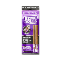 Herbal rolls slow burn Grape x2 - Hemper