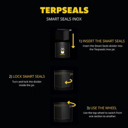 Terpseals Inox Jar 500ml - Terpseals