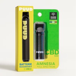 PUUD Amnesia Full Spectrum + Batterie - Marie Jeanne CBD