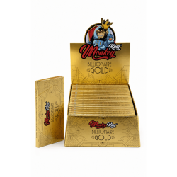 Feuilles à rouler XL "Billionaire Gold" x32 + tips gold x32 - Monkey King