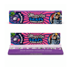 Feuilles à rouler King size "Raisin" x32 - Monkey King
