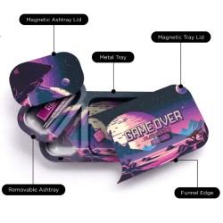 Plateau Duotray Afterglow 32x16cm V-Syndicate | Gardenz