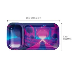 Plateau Duotray Afterglow 32x16cm V-Syndicate | Gardenz