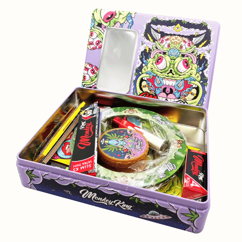 Try-kit boîte métalique "Spatial" - Monkey King