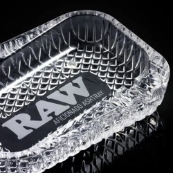 Cendrier en verre RAW Aficionado 6 encoches | Gardenz