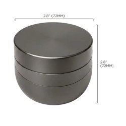 Grinder Gridlock Toothless 72mm Gunmetal V-Syndicate | Gardenz
