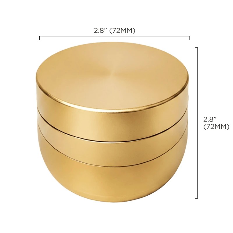 Grinder Gridlock Toothless 72mm Gold V-Syndicate | Gardenz