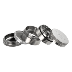 Grinder acier inoxydable 50mm 4part - Raw