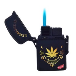 Briquet tempête Legalize It Prof flamme bleue coupe-vent | Gardenz