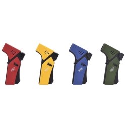 Briquet tempête Mini Torche Prof carré flamme jet 4 coloris | Gardenz