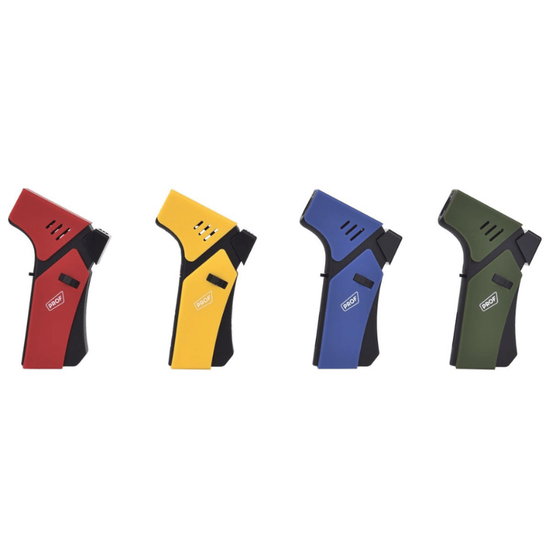 Briquet tempête Mini Torche Prof carré flamme jet 4 coloris | Gardenz