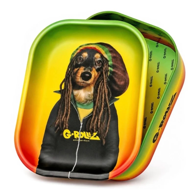 Boîte Rangement Plateau G-Rollz Reggae 18x14 cm | Gardenz