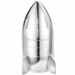 Grinder Silver spaceship 50mm - Champ high