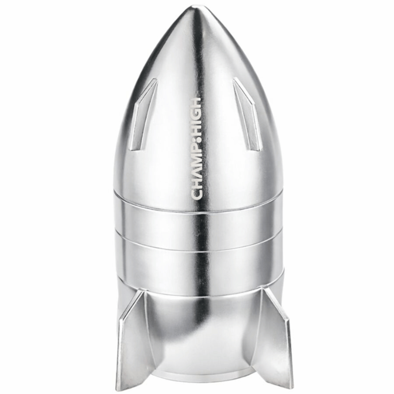 Grinder Silver spaceship 50mm - Champ high