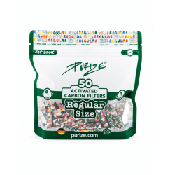 Filtres joint charbon actif Regular ø9mm x50 - Purize
