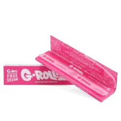 Feuille a rouler rose Amsterdam - G-ROLLZ