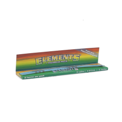 Feuilles à rouler King Size Slim Rainbow x32 - Elements