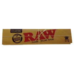 Feuilles à rouler classic king size slim - Raw