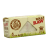 Rouleau de feuilles à rouler Organic Hemp Slim 5 mètres - RAW