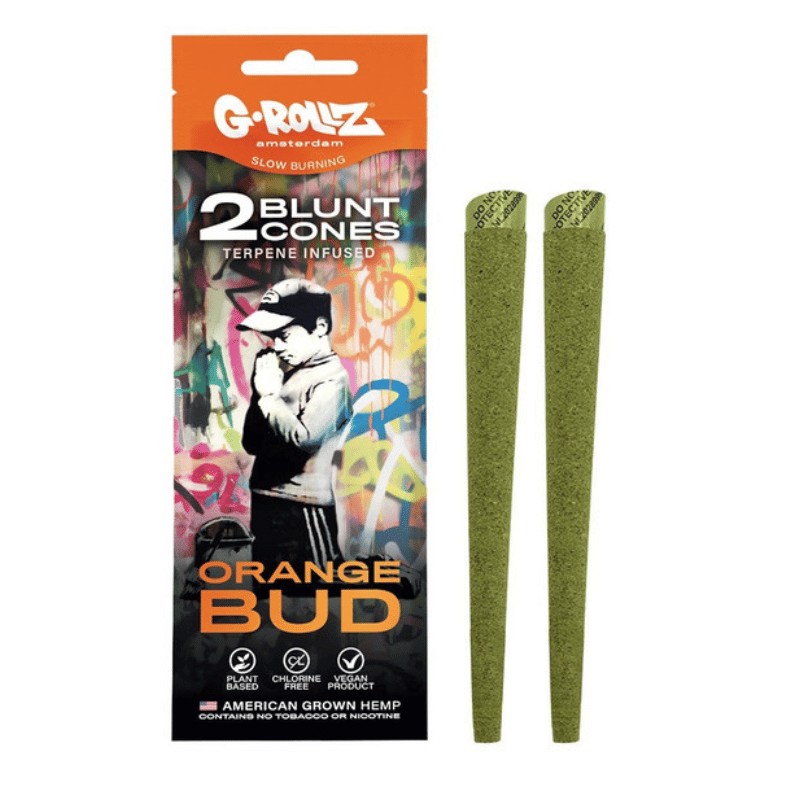 Blunt Orange Bud Banksy pré-roulé x2 king size - G-Rollz