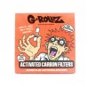 Filtres charbon actif 6mm noir x10 - G-Rollz