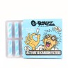 Filtres charbon actif 6mm Bleu x10 - G-Rollz