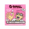 Filtres charbon actif 6mm rose x10 - G-Rollz