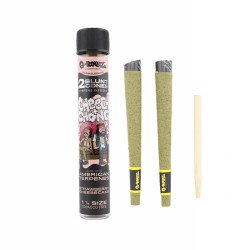 Blunt Strawberry Cheesecake Cheech & Chong pré-roulé x2 format 1 1/4 - G-Rollz