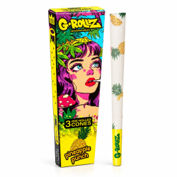Cônes pré-roulés Pineapple Punch King Size x3 - G-Rollz