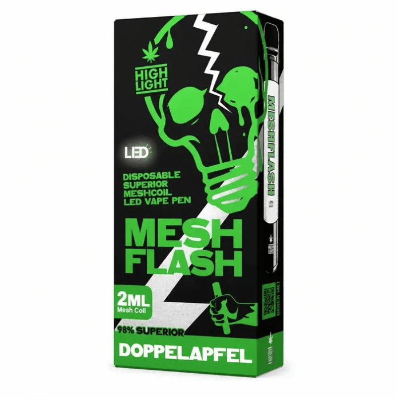 Vape Double Pomme Mesh Flash 2 ml - High Light