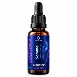 Huile Sommeil CB2 40 % Mélatonine - Novaloa | Gardenz