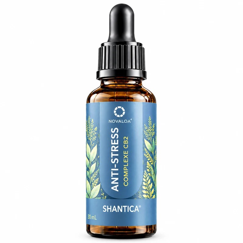 Huile Anti-stress Complexe CB2 40 % - Novaloa | Gardenz