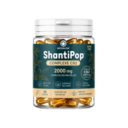 Gélules Shantipop Complexe CB2 2000mg - Novaloa