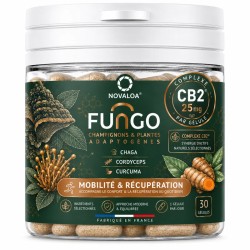 Gélules Confort Musculaire Fungo CB2 - Novaloa | Gardenz