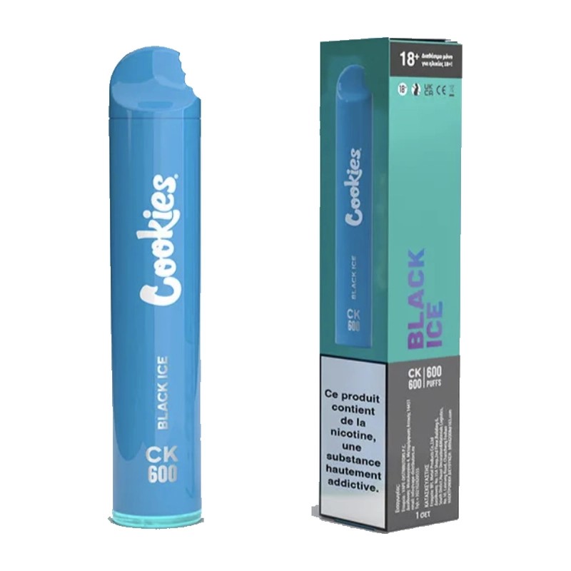 Vape Black Ice 600 puffs Cookies | Gardenz