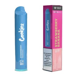 Vape Strawberry Banana 600 puffs Cookies | Gardenz