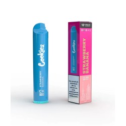 Vape Strawberry Banana 600 puffs Cookies | Gardenz