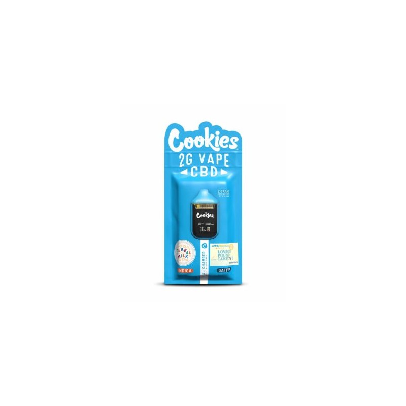 Vape Dual Chamber Cereal Milk & LPC 2G CBD – Cookies