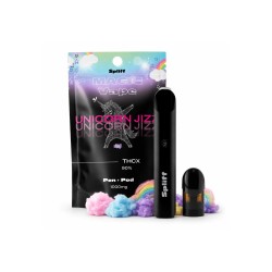 Vape THCX Unicorn Jizz 1000 mg Spliff | Kit Pen + Pod Rechargeable
