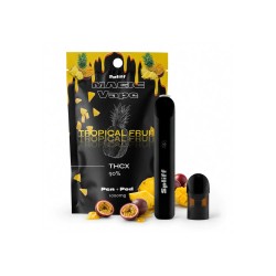 Vape THCX Tropical Fruit 1000 mg Spliff | Kit Pen + Pod Rechargeable