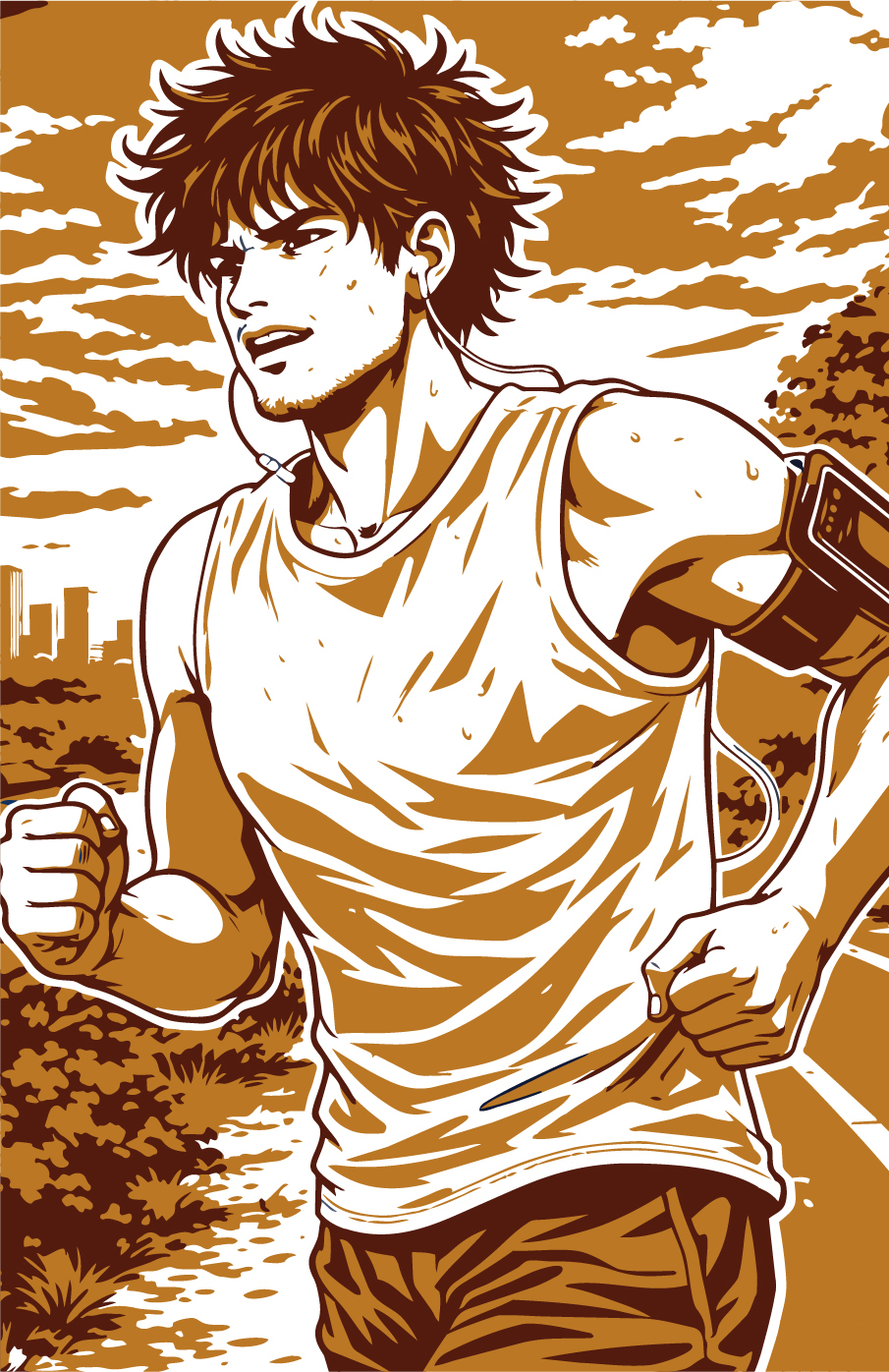 Skin care cream in hand