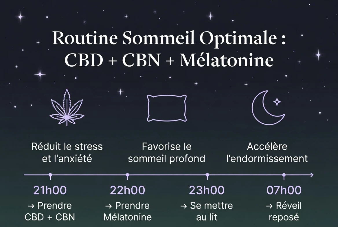 routine cbd sommeil
