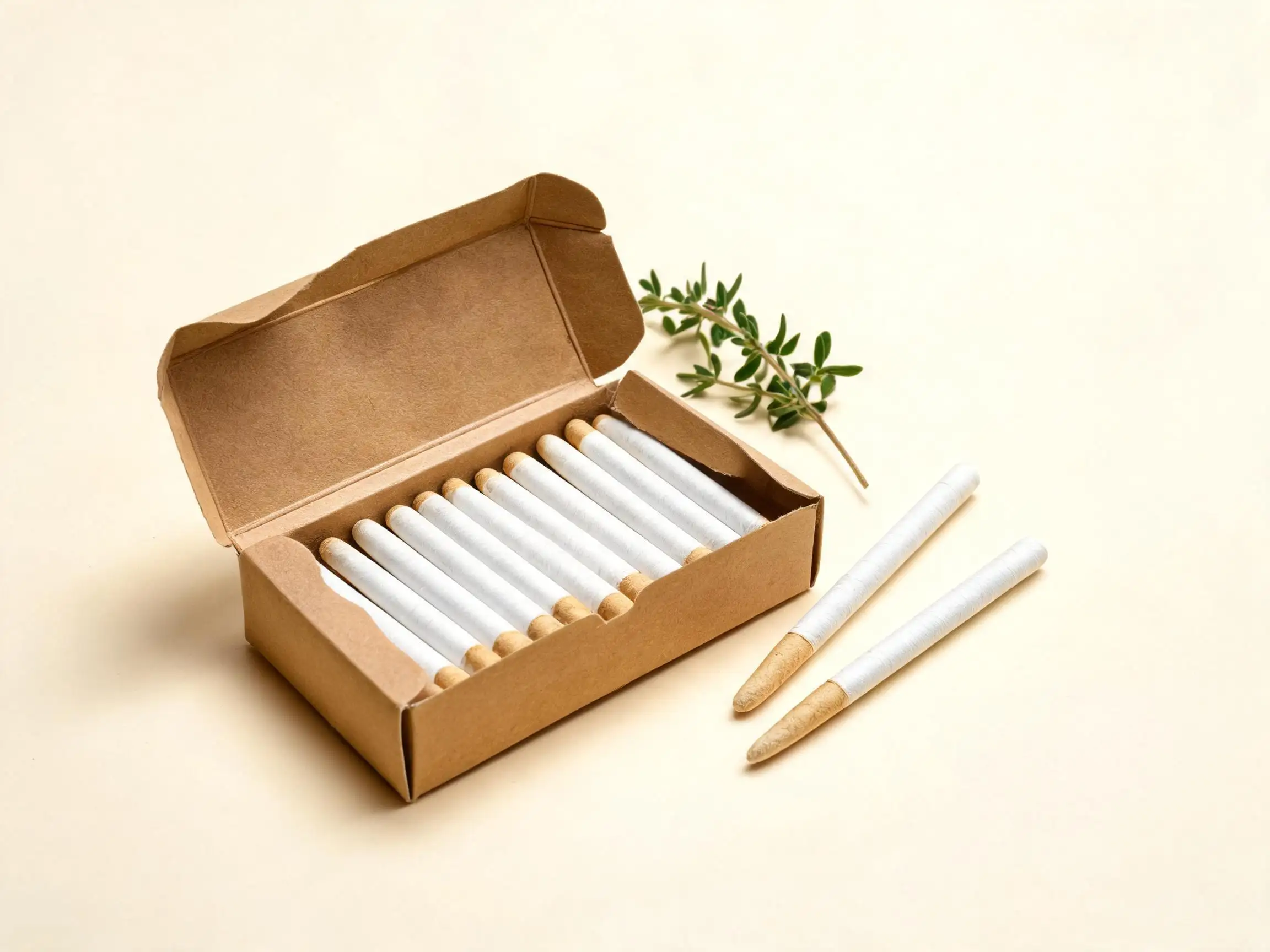 Cigarettes de chanvre CBD pré-roulées sans tabac