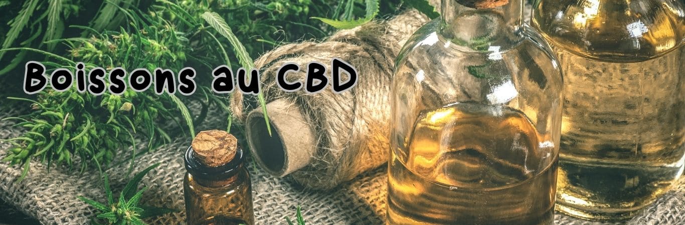 Boissons au CBD