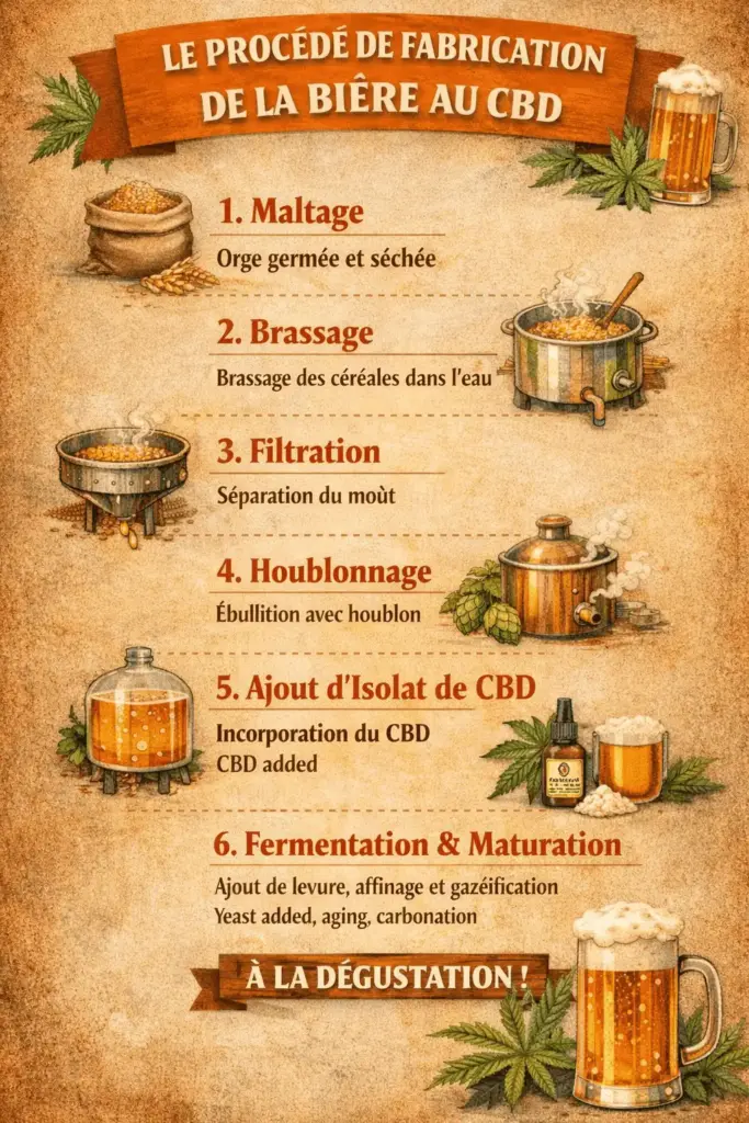 fabrication biere cbd