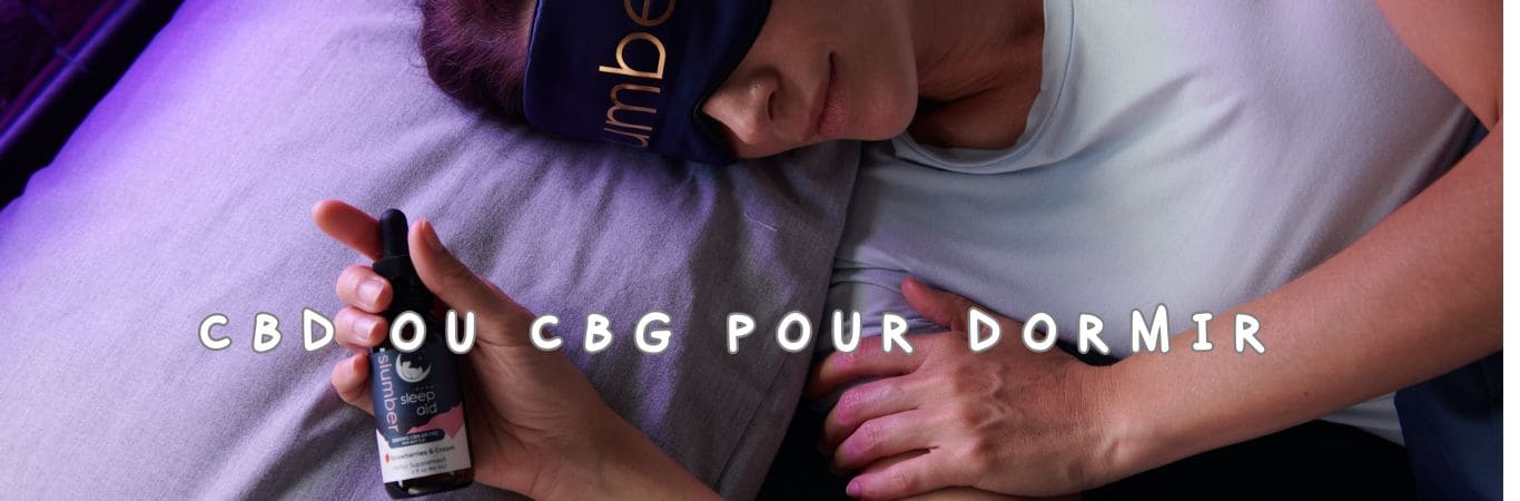 CBD ou CBG pour dormir