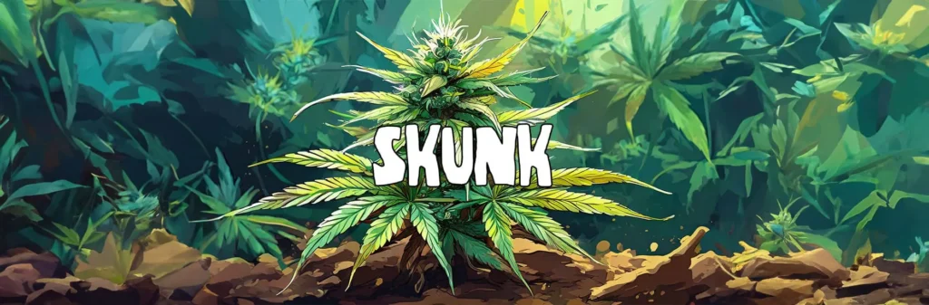 Découvrez tout sur la skunk, la variété iconique de cannabis